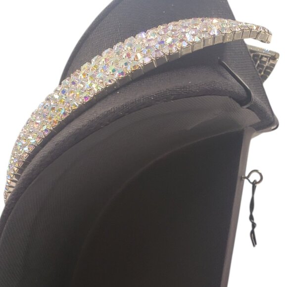 Vintage 5 Row Aurora Borealis Choker - Picture 8 of 12